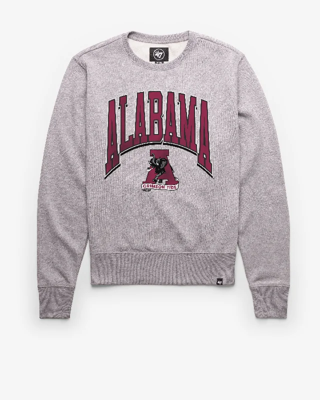 Lightweight men sweatshirt for spring and autumn ALABAMA CRIMSON TIDE VINTAGE WALK TALL '47 HEADLINE CREW