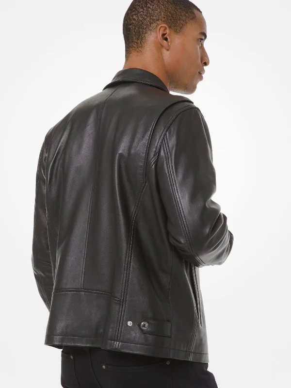 Men leather driving jackets with a suede interior for a luxurious and comfortable touch Black Leather Jacket