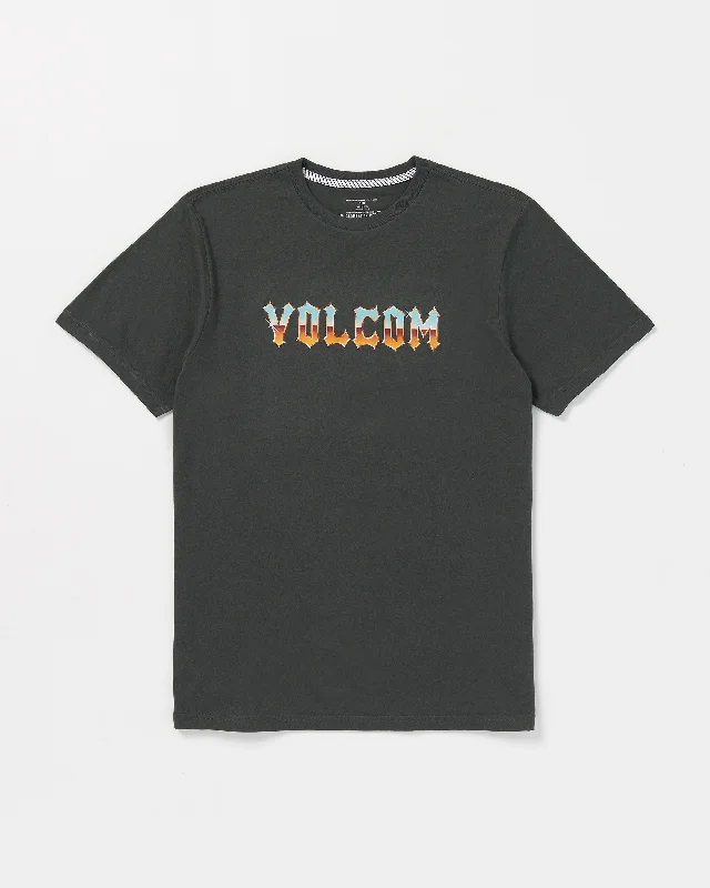 Organic cotton men hoodie for a sustainable and soft feel Blade Made Short Sleeve Tee - Stealth
