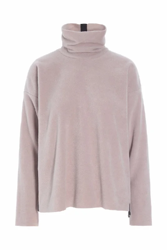 Men fleece - lined work gloves for outdoor labor BLOUSE HIGH NECK - 1360 - NUDE
