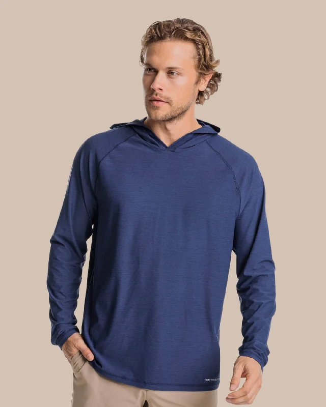 Athletic Fit Men's Moisture - Wicking Polyester Pullover in Neon Green for Workouts brrr°®-illiant Performance Hoodie