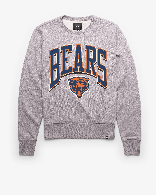 Luxury men sweatshirt made from high - end materials CHICAGO BEARS HISTORIC WALK TALL '47 HEADLINE CREW