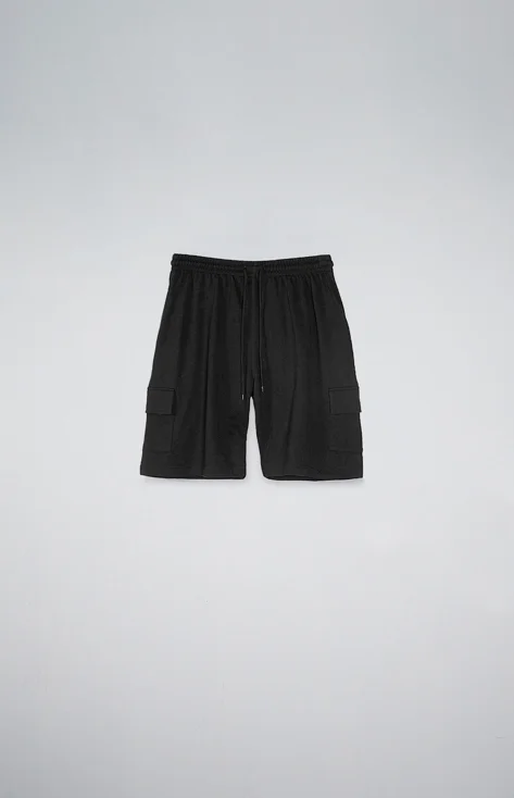 Men fleece - backed compression shirts for workouts M002 BLACK