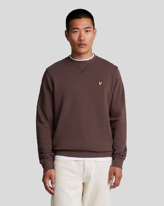 Striped men sweatshirt with a nautical theme Crew Neck Sweatshirt
