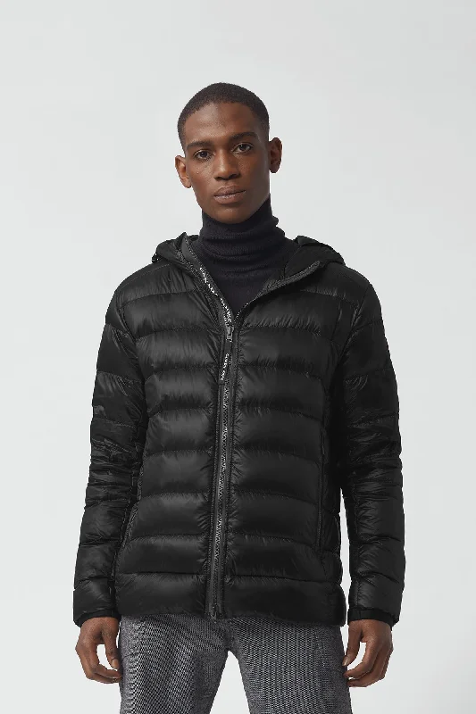Men fleece - paneled cycling jerseys for bike rides Crofton Hoody Black Label