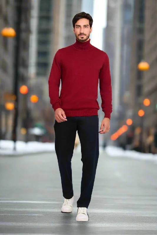 Regular Fit Men's Denim - Look Pullover in Blue for a Casual and Edgy Outfit Pullover