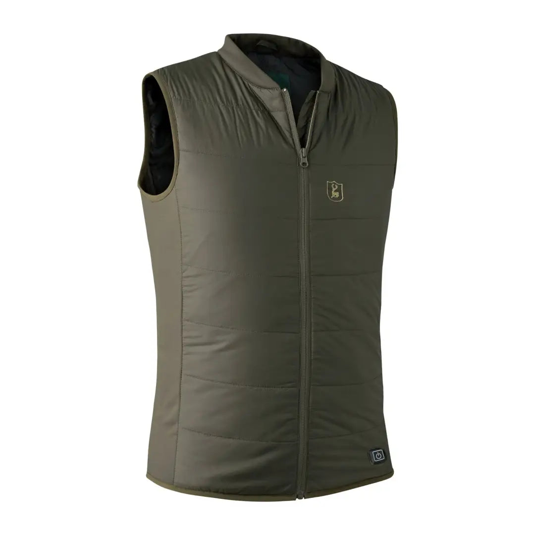 Men vest with a zip - off hood for added protection in inclement weather Deerhunter Heat Inner Waistcoat