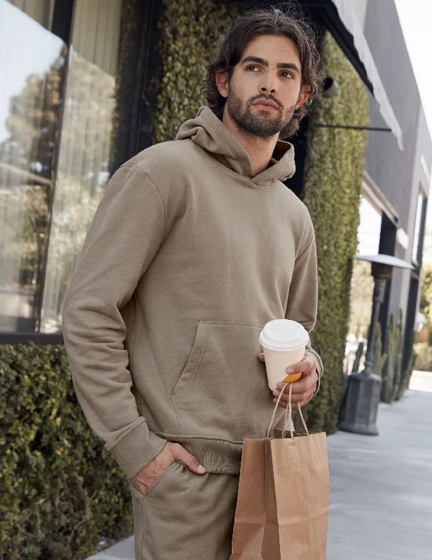 Plus Size Men's Striped Pullover in Navy and White for a Nautical - Inspired Look Every Body Hoodie