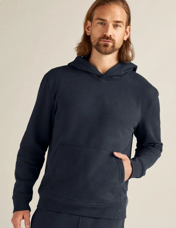 Men's Shearling - Lined Pullover in Tan for a Rugged and Warm Winter Ensemble Every Body Hoodie