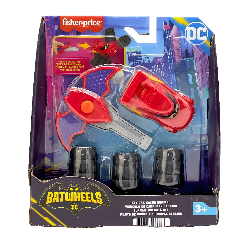 Fisher-Price DC Batwheels Key Car Racer BAM The Batmobile