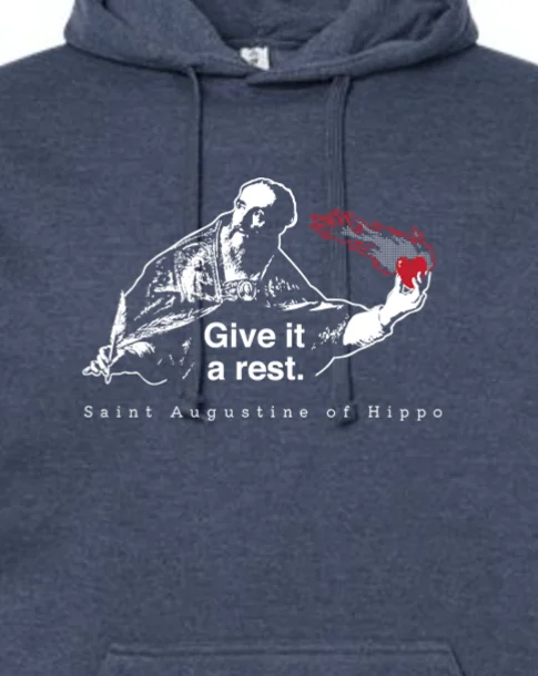 Thermal - insulated men hoodie for winter sports Give It a Rest - St. Augustine Hoodie Sweatshirt