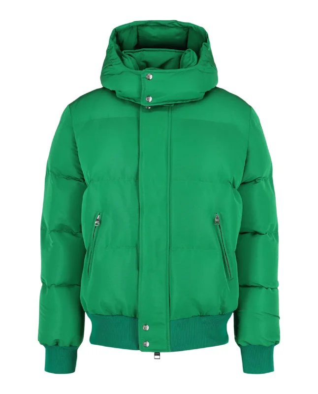 Men down jackets with a quick - drying fabric for active winter sports Graffiti Print Puffer Jacket