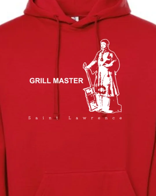 Fleece - lined men hoodie for extreme cold weather Grill Master - St. Lawrence Hoodie Sweatshirt