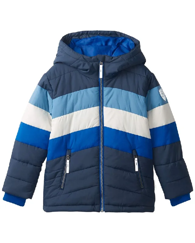 Ultra - warm men down jackets with 90% goose down fill for extreme cold Hatley Night Puffer Jacket