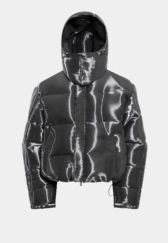 Camouflage men down jackets for outdoor hunting and adventure Heliot Emil Liquid Metal Down Jacket