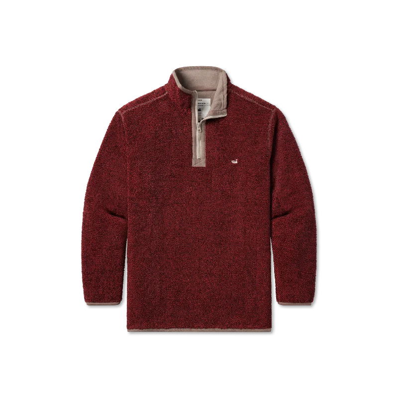 Slim Fit Men's Cotton Pullover in Navy Blue for a Classic Office Attire Highland Alpaca Pullover
