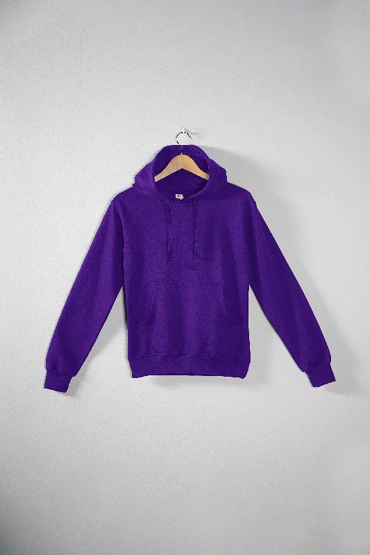 Men fleece lined joggers for cold - weather comfort L403 PURPLE