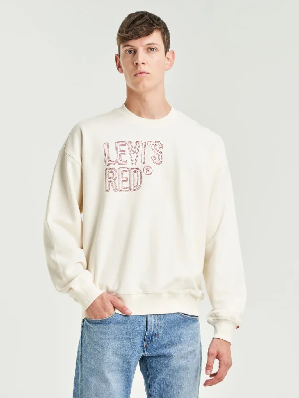 Fleece - lined men sweatshirt for extra warmth in winter Men's Graphic Crewneck Sweatshirt