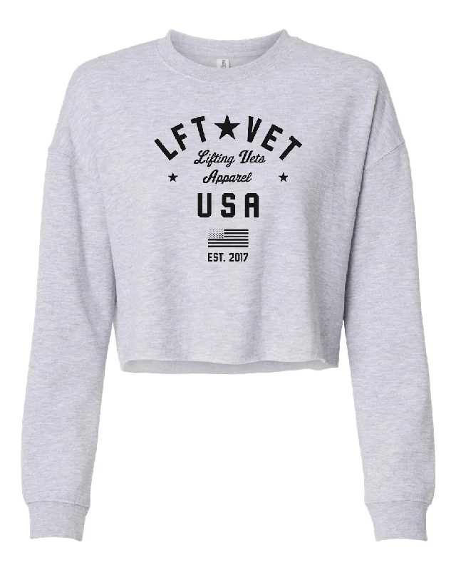 Men's Chunky Knit Wool Pullover in Dark Gray for a Cozy Winter Look LFTVET USA Cropped Crew Pullover