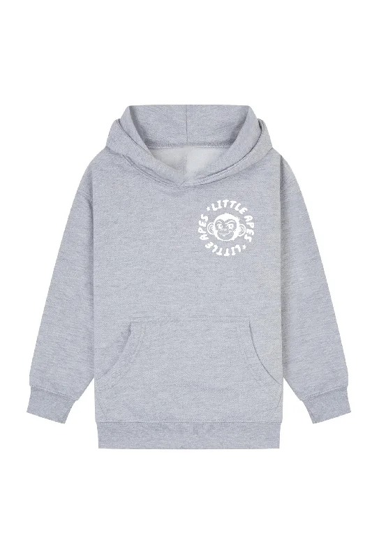 Camouflage - pattern men hoodie for outdoor enthusiasts Little Apes Classic Hoodie - Sports Grey
