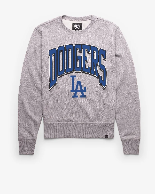 Luxury men sweatshirt made from high - end materials LOS ANGELES DODGERS COOPERSTOWN WALK TALL '47 HEADLINE CREW
