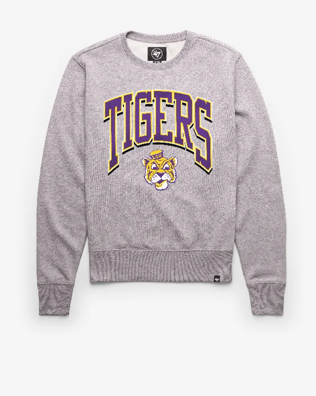 Striped men sweatshirt with a nautical theme LOUISIANA STATE TIGERS LSU VINTAGE WALK TALL '47 HEADLINE CREW