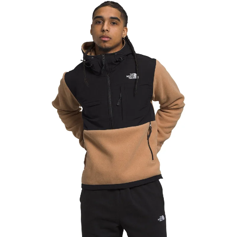 Plus Size Men's Striped Pullover in Navy and White for a Nautical - Inspired Look Men's Denali Anorak