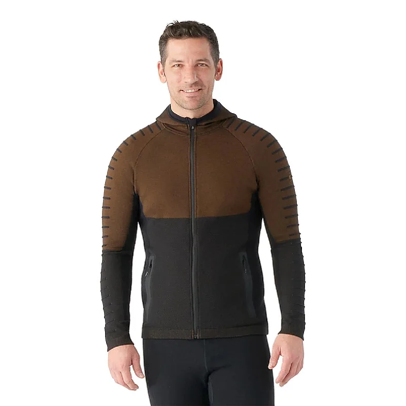 Men fleece - backed compression shirts for workouts Men's Intraknit Merino Fleece Full Zip Hoodie