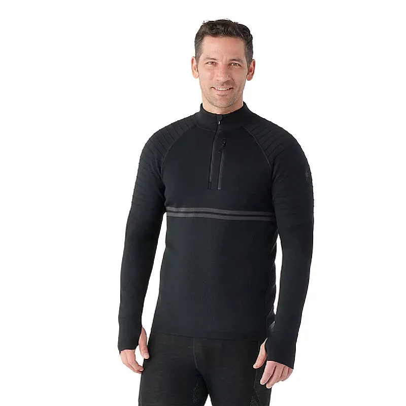 Men fleece - trimmed duffel bags for travel convenience Men's Intraknit Merino Tech 1/4 Zip