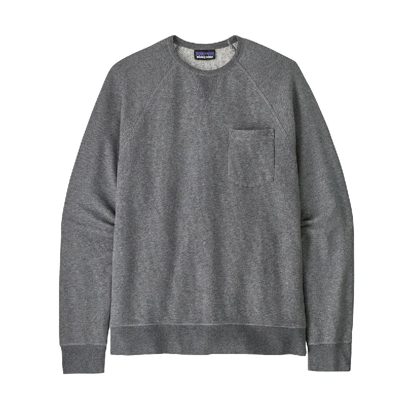 Men fleece - trimmed slippers for cozy indoor wear Men's Mahnya Fleece Crewneck Sweatshirt
