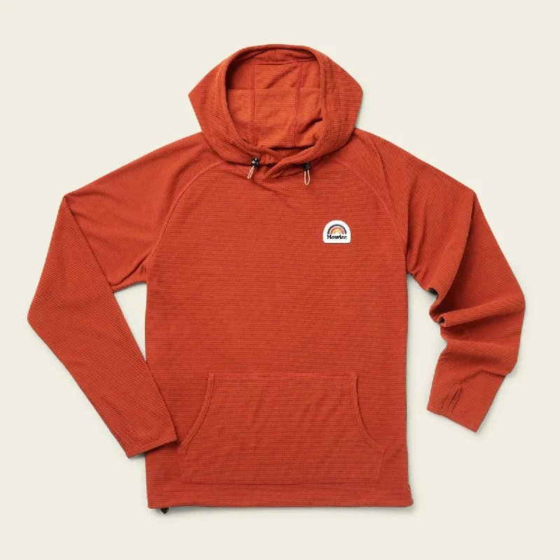 Men fleece - lined trucker hats for a casual look Men's Palo Duro Grid Fleece Hoodie