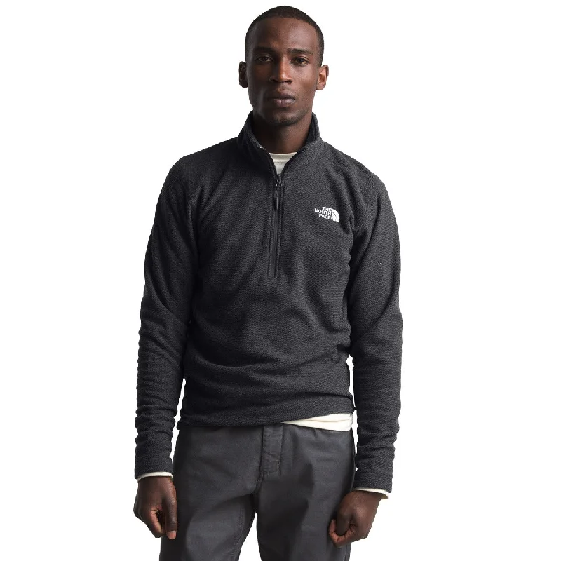 Men's Shearling - Lined Pullover in Tan for a Rugged and Warm Winter Ensemble Men's Textured Cap Rock ¼ Zip