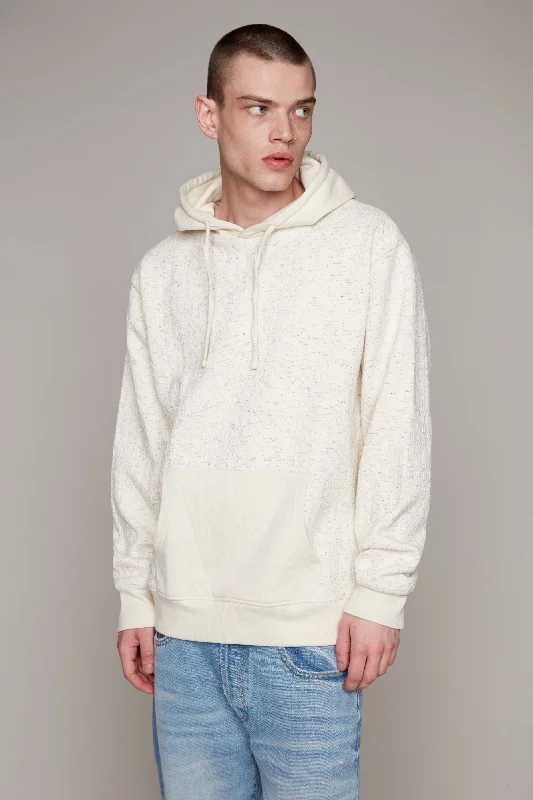 Men fleece beanies with a pom - pom for a trendy look M900-BR IVORY