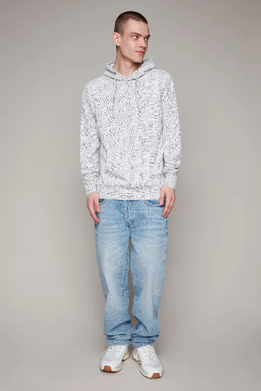 Men fleece - trimmed flannel shirts for a rustic charm M900-HC WHITE