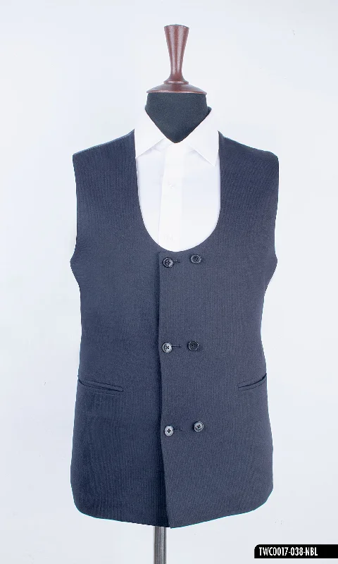 Plus - size men vest with an extended length for a comfortable fit Maleyio Waistcoat