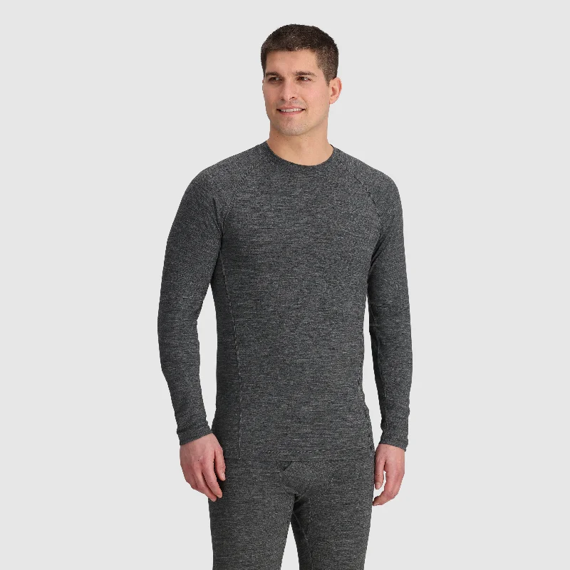 Men fleece - trimmed ski masks for winter sports Men's Alpine Onset Merino 150 Crew