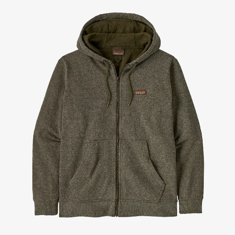 Men fleece - backed windbreakers for windy days Men's Full-Zip Work Hoody Sweatshirt
