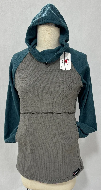 Men fleece - lined trucker hats for a casual look Men's Hoodie - Gray w/ Moroccan sleeves & hood