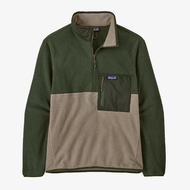Men fleece - backed windbreakers for windy days Men's Microdini 1/2-Zip Pullover