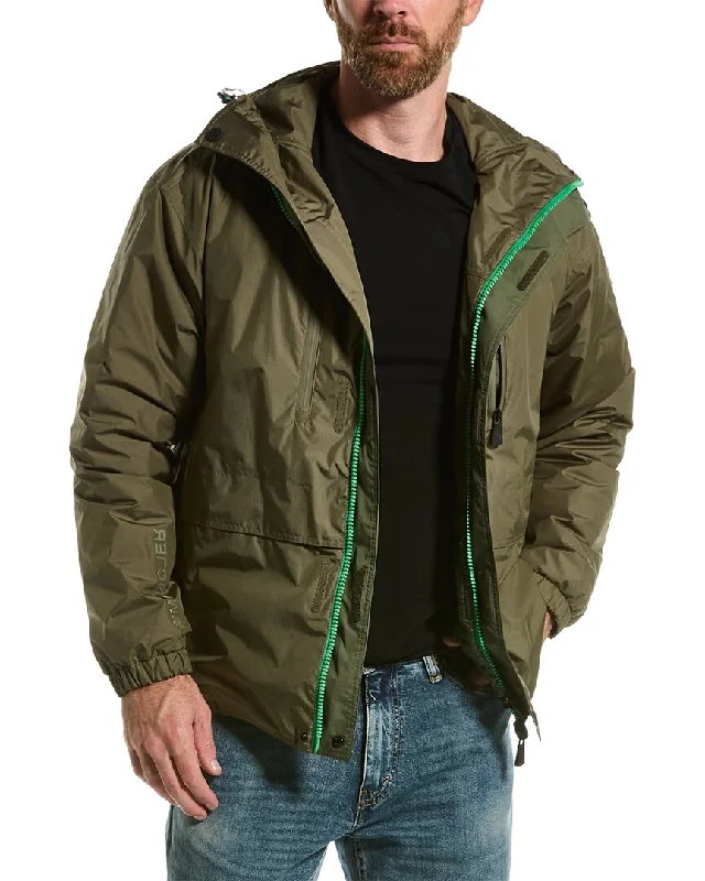 Ultra - warm men down jackets with 90% goose down fill for extreme cold Moncler Down Jacket