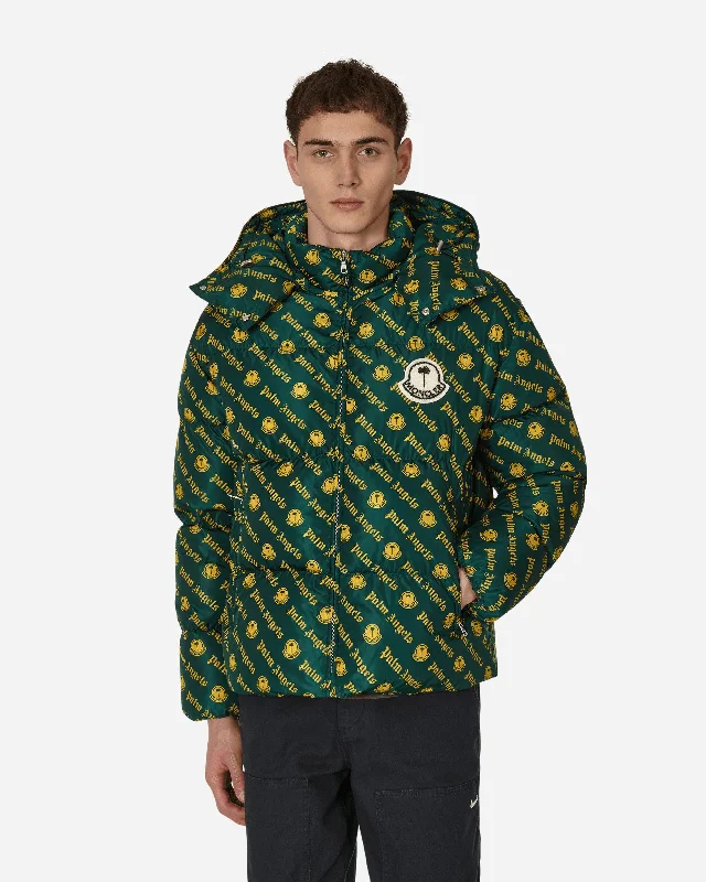 Men down jackets with a quick - drying fabric for active winter sports 8 Moncler Palm Angels Thompson Down Jacket Multicolor
