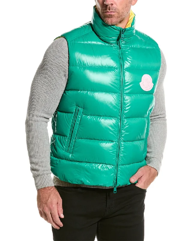 Slim - fit men vest for formal occasions with a modern cut Moncler Parke Puffer Down Vest