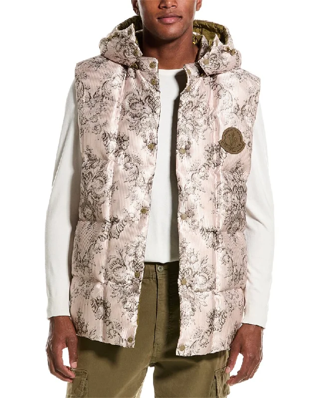 Tailored men vest to pair with a three - piece suit Moncler Rabeh Vest