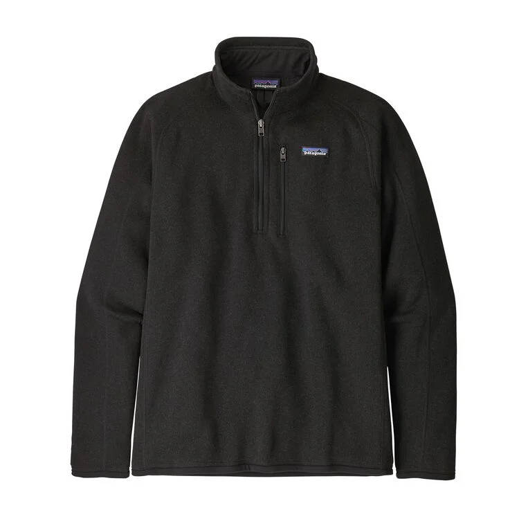 Men fleece zip - up hoodies for outdoor adventures M's Better Sweater 1/4 Zip