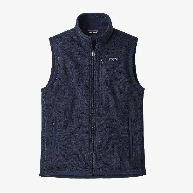 Men fleece bomber jackets with a stylish ribbed collar M's Better Sweater Vest