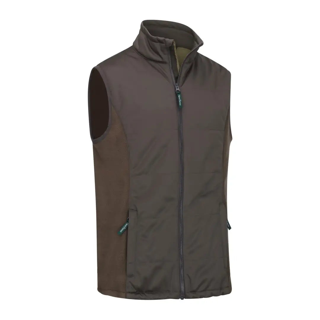 Slim - fit men vest for formal occasions with a modern cut New Forest Grouse Padded Gilet