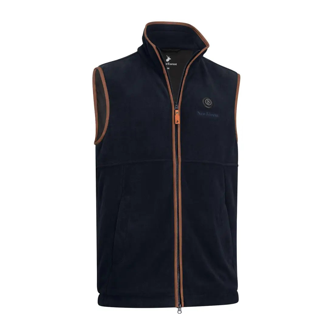 Men fleece - trimmed parkas for extreme cold conditions New Forest Heated Fleece Gilet