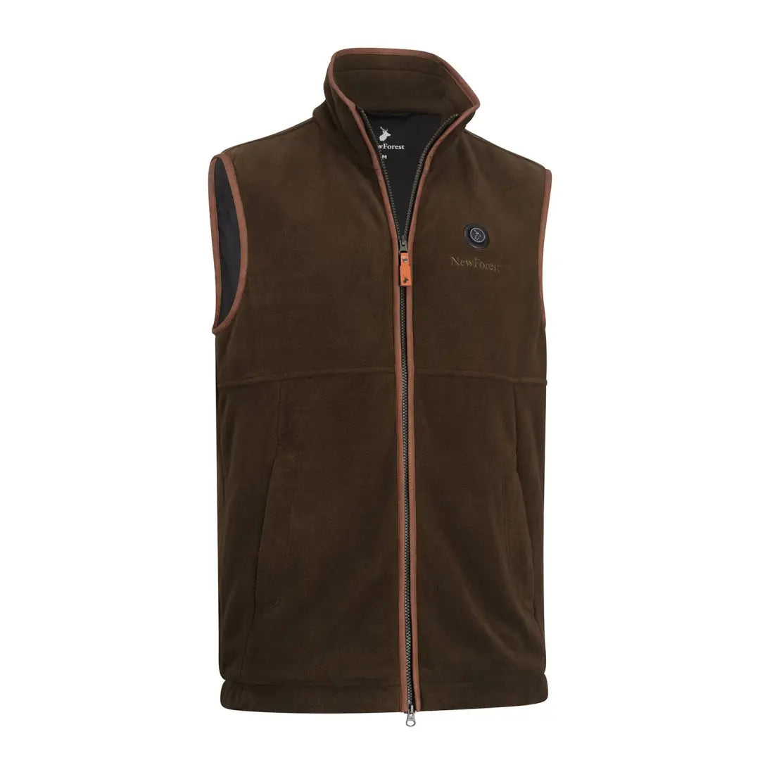 Men fleece - lined trucker hats for a casual look New Forest Heated Fleece Gilet
