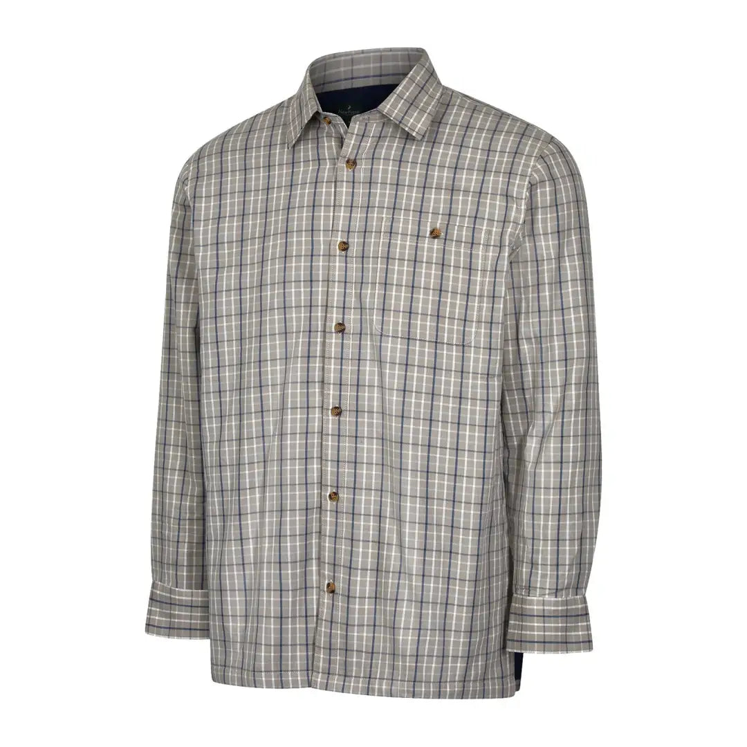 Men fleece - lined leather jackets for a luxurious feel New Forest Premium Fleece Lined Shirt