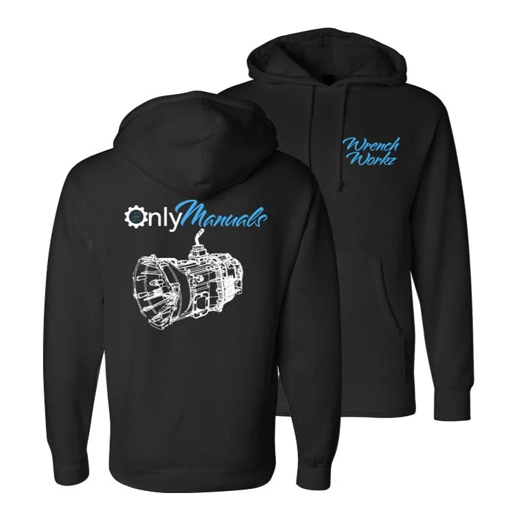 Hooded men sweatshirt with a drawstring closure Only Manuals Sweatshirt